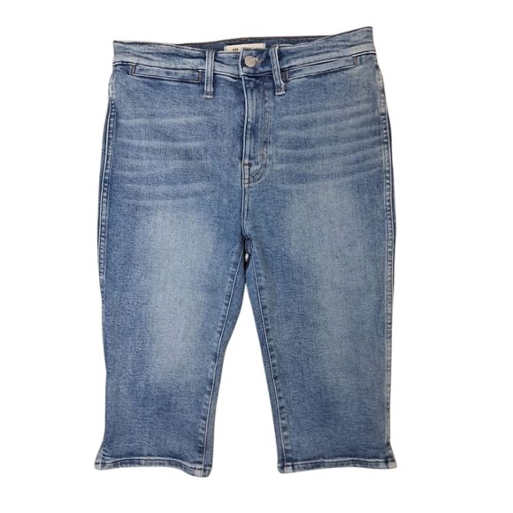 Madewell The 90s Knee-Length Capri Jeans 28R Retro Pockets Cayer Wash - Picture 6 of 16